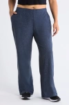 Zella Restore Soft Straight Leg Pull-on Pants In Blue