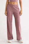 Zella Restore Soft Straight Leg Pull-on Pants In Pink