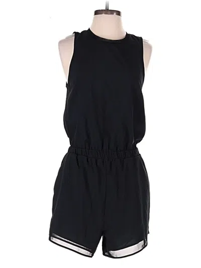 Pre-owned Zella Romper In Black