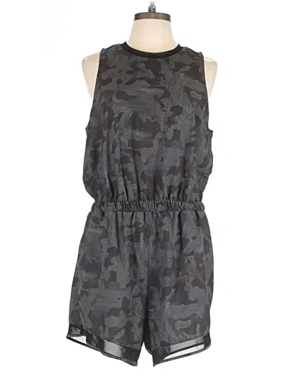 Pre-owned Zella Romper In Gray