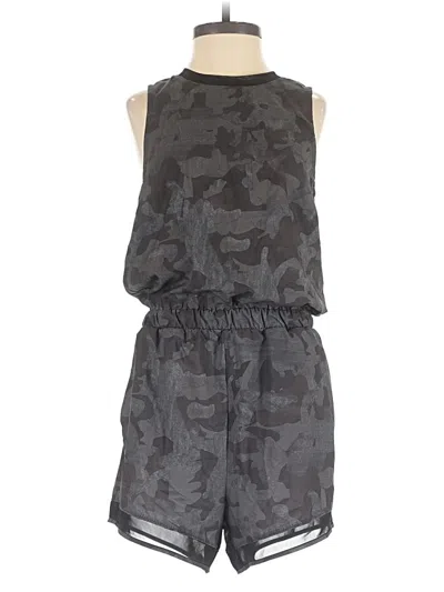 Pre-owned Zella Romper In Gray