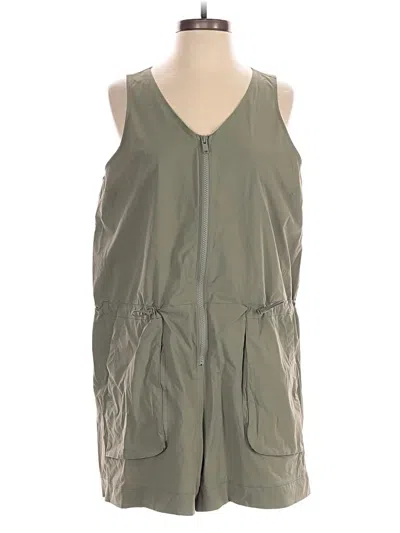 Pre-owned Zella Romper In Green