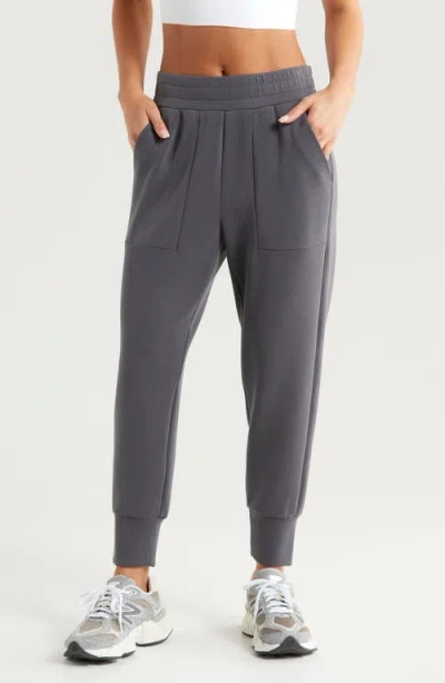 Zella Scuba Joggers In Grey Forged
