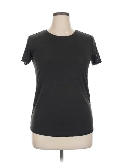 Pre-owned Zella Short Sleeve T-shirt In Gray