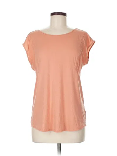 Pre-owned Zella Short Sleeve T-shirt In Orange