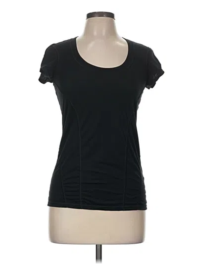 Pre-owned Zella Short Sleeve T-shirt In Black