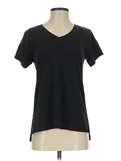 Pre-owned Zella Short Sleeve T-shirt In Black