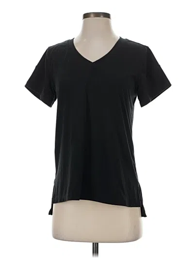 Pre-owned Zella Short Sleeve T-shirt In Black