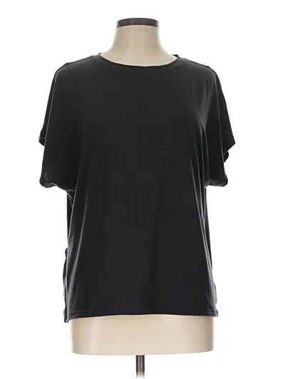 Pre-owned Zella Short Sleeve T-shirt In Black