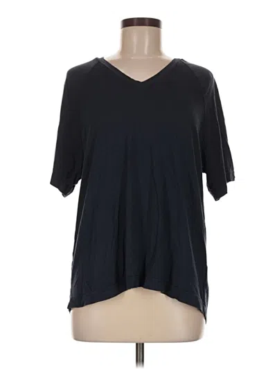 Pre-owned Zella Short Sleeve T-shirt In Black