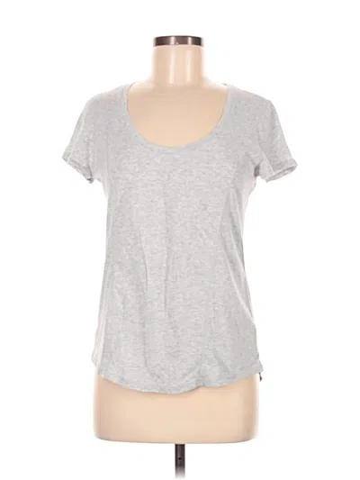 Pre-owned Zella Short Sleeve T-shirt In Gray