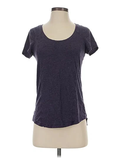 Pre-owned Zella Short Sleeve T-shirt In Gray