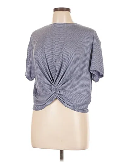 Pre-owned Zella Short Sleeve T-shirt In Gray