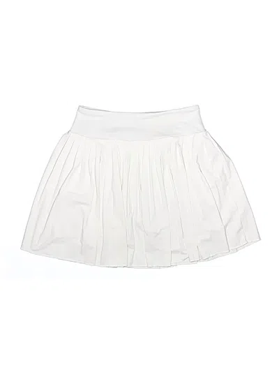Pre-owned Zella Kids' Skirt In White
