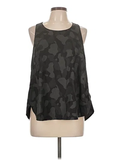 Pre-owned Zella Sleeveless Blouse In Black