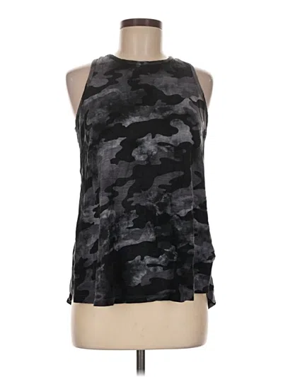 Pre-owned Zella Sleeveless Blouse In Black