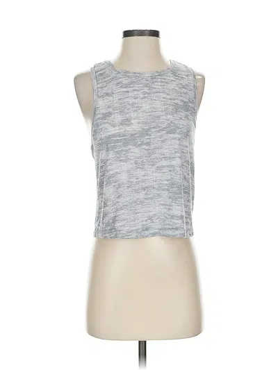 Pre-owned Zella Sleeveless T-shirt In Gray