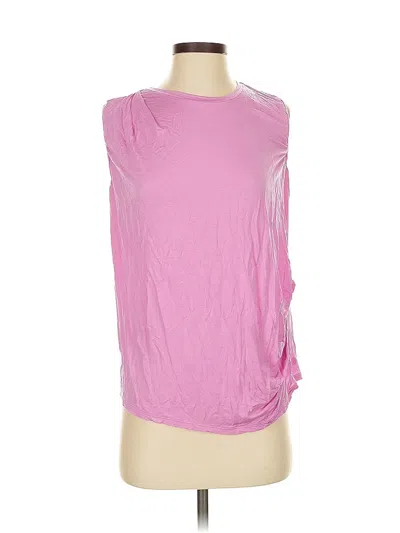 Pre-owned Zella Sleeveless T-shirt In Pink
