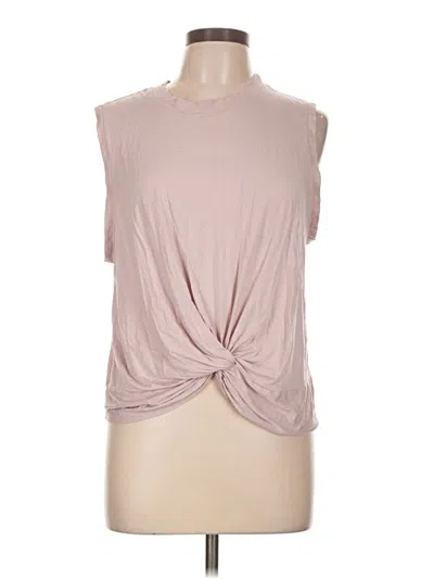Pre-owned Zella Sleeveless Top Pink Cowl Neck Tops