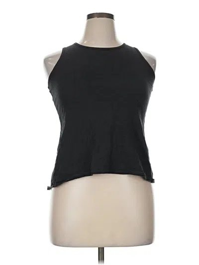 Pre-owned Zella Sleeveless T-shirt In Black