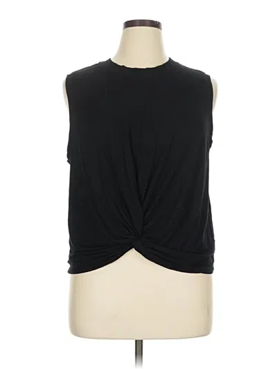 Pre-owned Zella Sleeveless T-shirt In Black