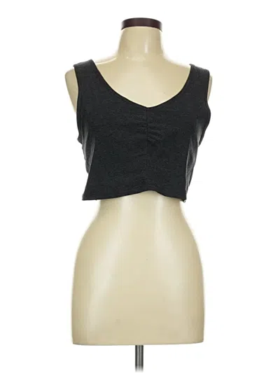 Pre-owned Zella Sleeveless T-shirt In Black