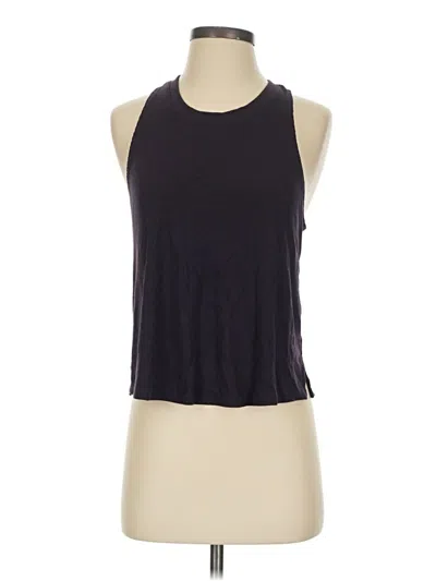 Pre-owned Zella Sleeveless T-shirt In Black
