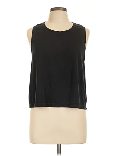 Pre-owned Zella Sleeveless T-shirt In Black