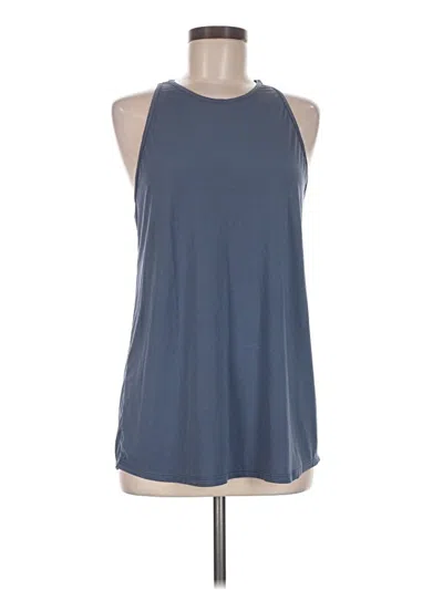 Pre-owned Zella Sleeveless T-shirt In Blue