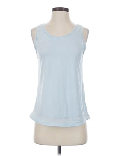 Pre-owned Zella Sleeveless T-shirt In Blue