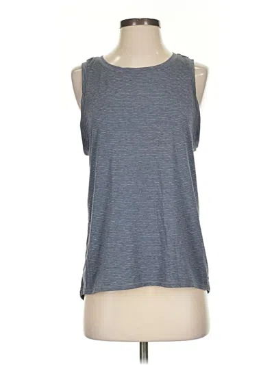 Pre-owned Zella Sleeveless T-shirt In Gray