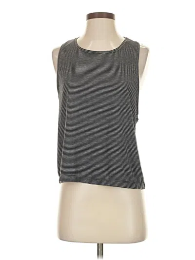 Pre-owned Zella Sleeveless T-shirt In Gray
