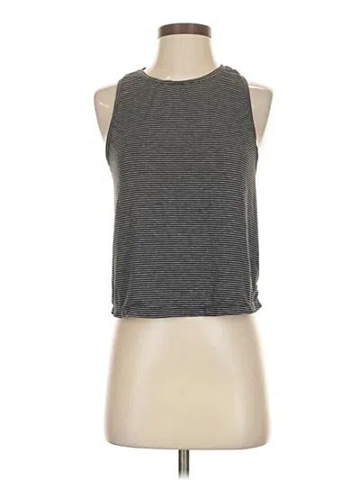 Pre-owned Zella Sleeveless T-shirt In Gray