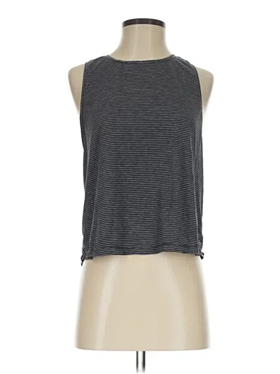 Pre-owned Zella Sleeveless T-shirt In Gray