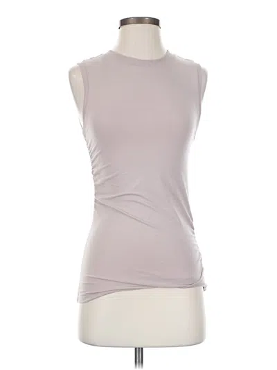 Pre-owned Zella Sleeveless T-shirt In Gray