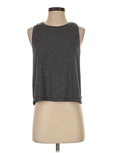 Pre-owned Zella Sleeveless T-shirt In Gray