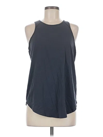 Pre-owned Zella Sleeveless T-shirt In Gray