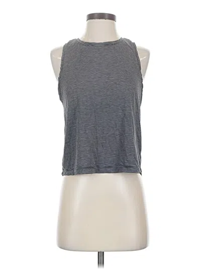 Pre-owned Zella Sleeveless T-shirt In Gray