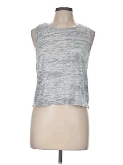 Pre-owned Zella Sleeveless T-shirt In Gray