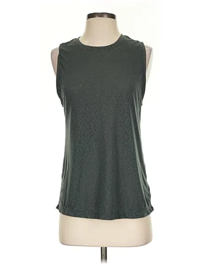 Pre-owned Zella Sleeveless T-shirt In Green