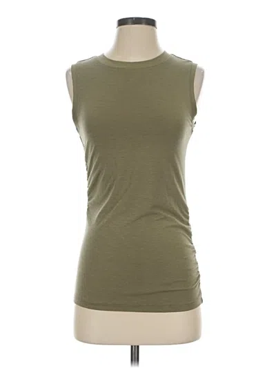 Pre-owned Zella Sleeveless T-shirt In Green
