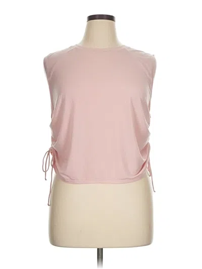 Pre-owned Zella Sleeveless T-shirt In Pink