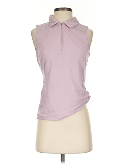 Pre-owned Zella Sleeveless T-shirt In Purple