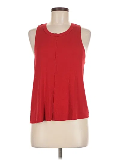 Pre-owned Zella Sleeveless T-shirt In Red