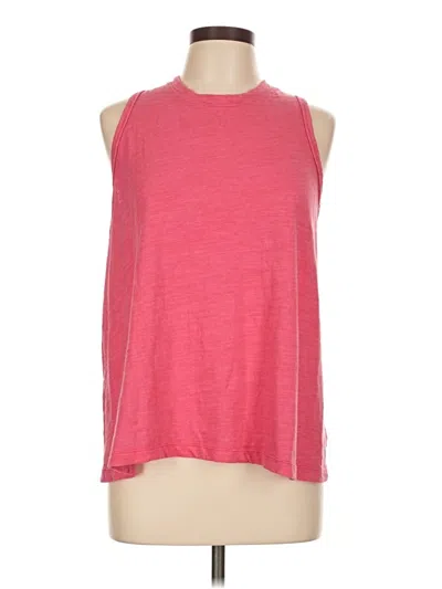 Pre-owned Zella Sleeveless T-shirt In Red
