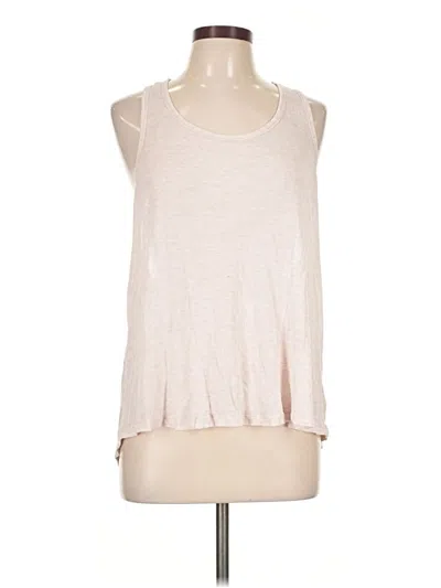 Pre-owned Zella Sleeveless T-shirt In Tan