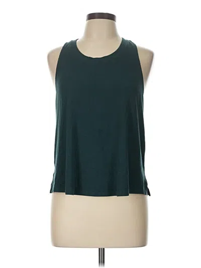 Pre-owned Zella Sleeveless T-shirt In Teal