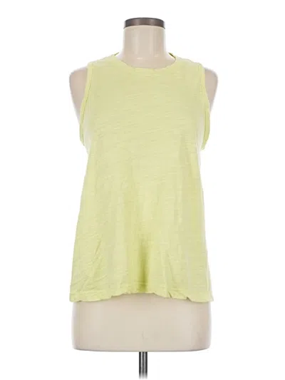 Pre-owned Zella Sleeveless T-shirt In Yellow
