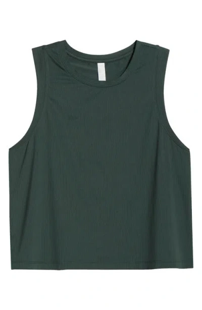 Zella Smash Hit Mesh Tank In Green