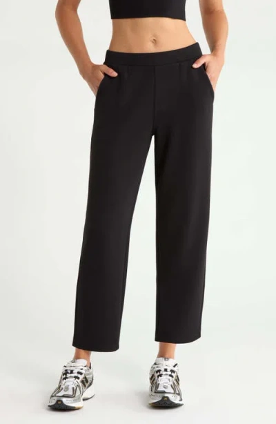 Zella Soft Luxe Ankle Pants In Black
